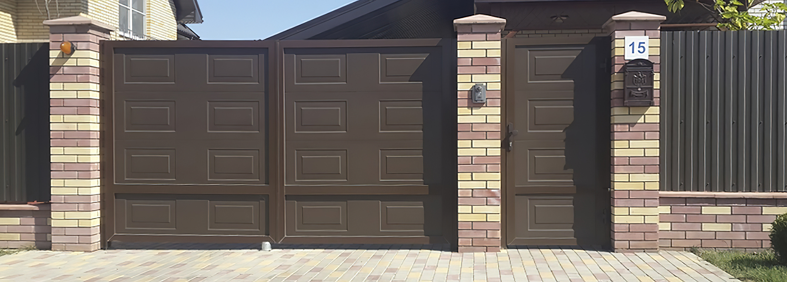 Распашные ворота в Ипатово под ключ