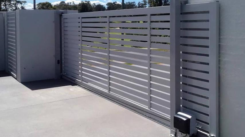 откатные ворота в Ипатово